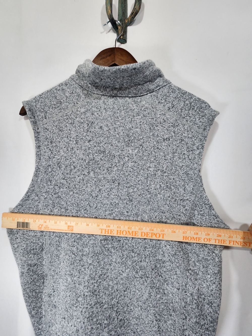 NWT Patagonia Better Sweater Vest Women’s 2XL Full Zip Gray Sleeveless - Picture 4 of 6